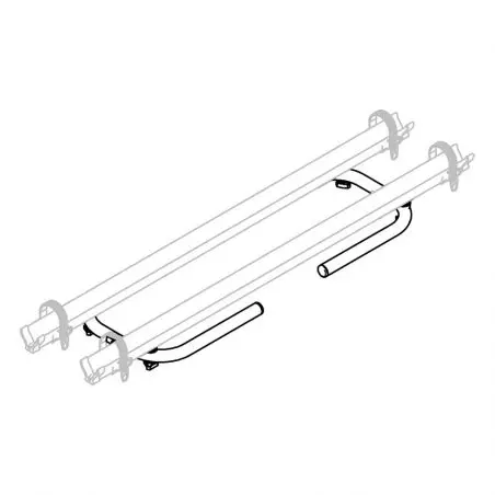 Suport șină Thule Caravan Light