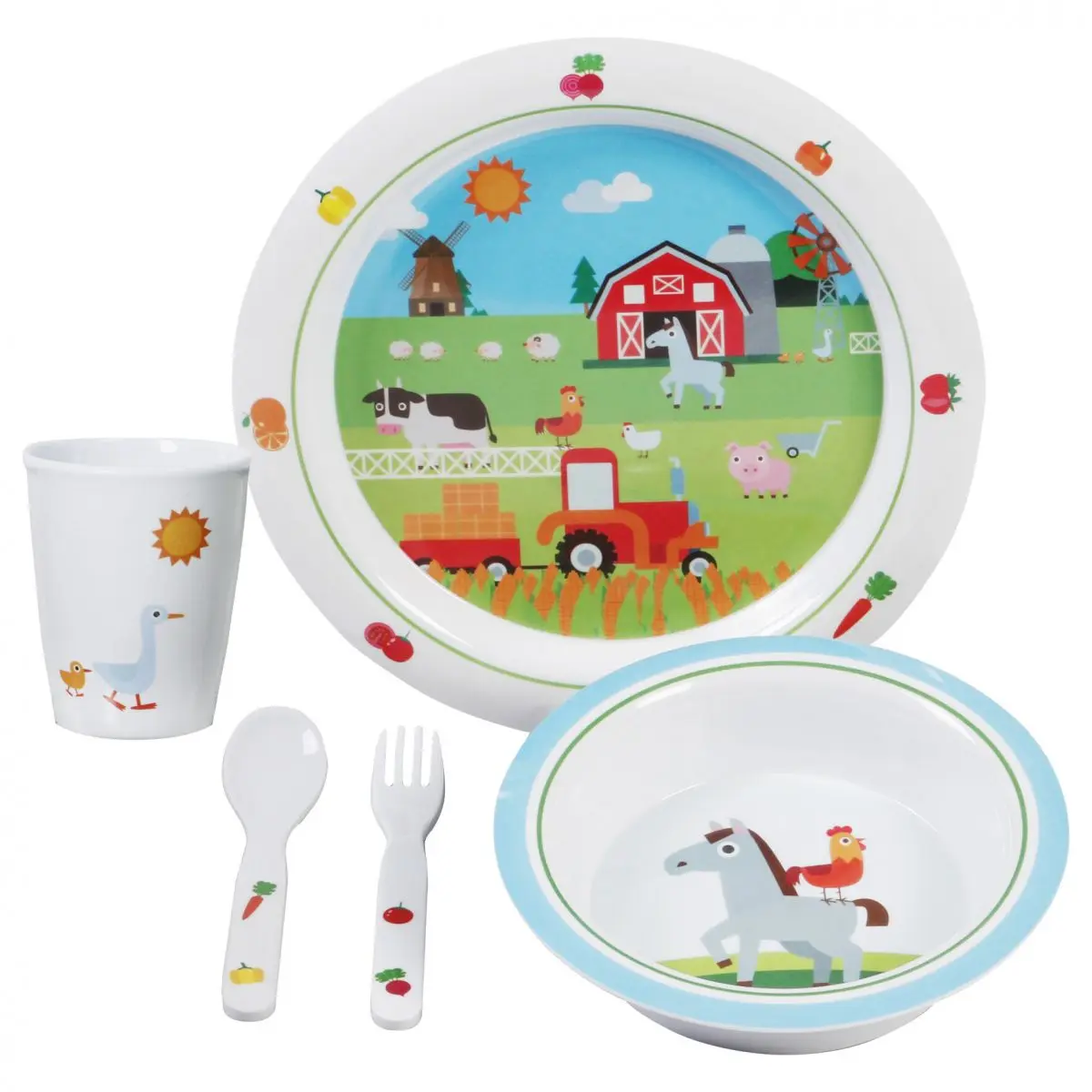 Set veselă Farm, 5 buc