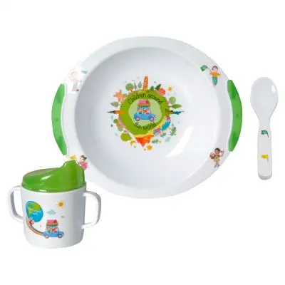 Set de tacamuri In jurul lumii, 3 bucati