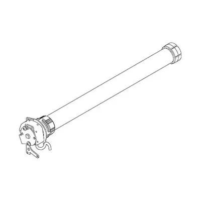 12 voltos csőmotor Dometic PW 1500 napellenzőkhöz