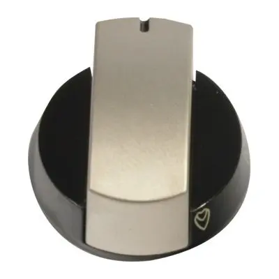 Buton de control negru/argintiu pentru aragaz Dometic HBG 2335