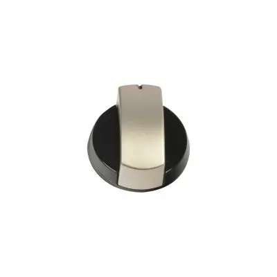 Ovládací gombík čierny / strieborný pre sporáky Dometic HB 2370, 3370, HBG 3440, kombinácie HS, - fen OG 2000, 3000