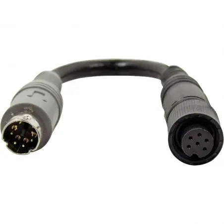 Kameraadapter, 6 tűs mini csavaros csatlakozás 6 tűs csatlakozóhoz