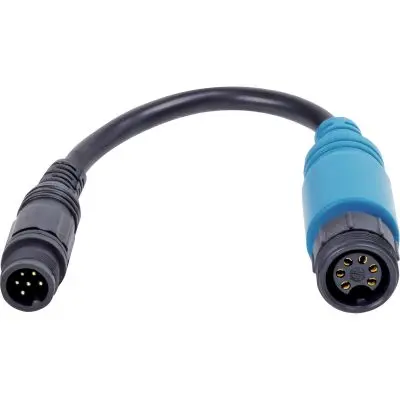Kameraadapter, 6 tűs csavaros csatlakozó 6 tűs mini csavaros dugóhoz