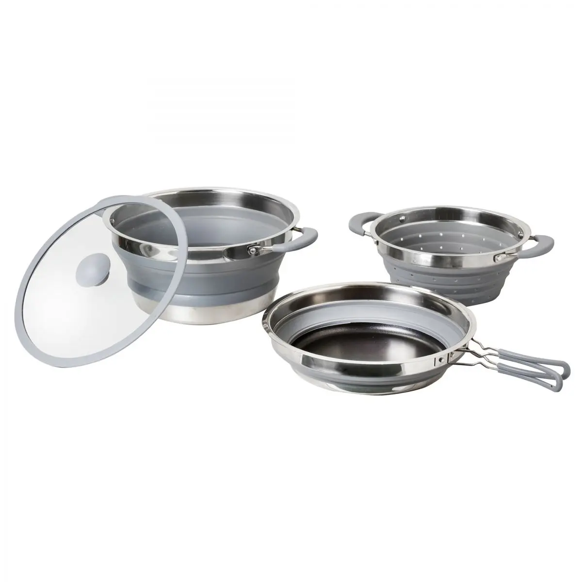 Összecsukható edénykészlet Volcano Pasta Al Volo, 24 cm