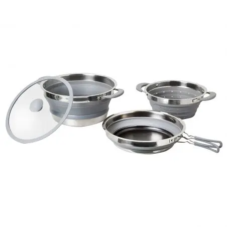 Set vase pliabile Volcano Pasta Al Volo, 24 cm