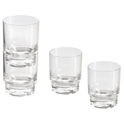 Pohár na pitie Kaptim, 0,25 l, 2 ks.