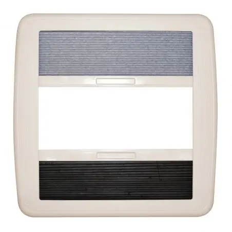Cadru interior complet cu jaluzele - alb-crem pentru Mini Heki Plus