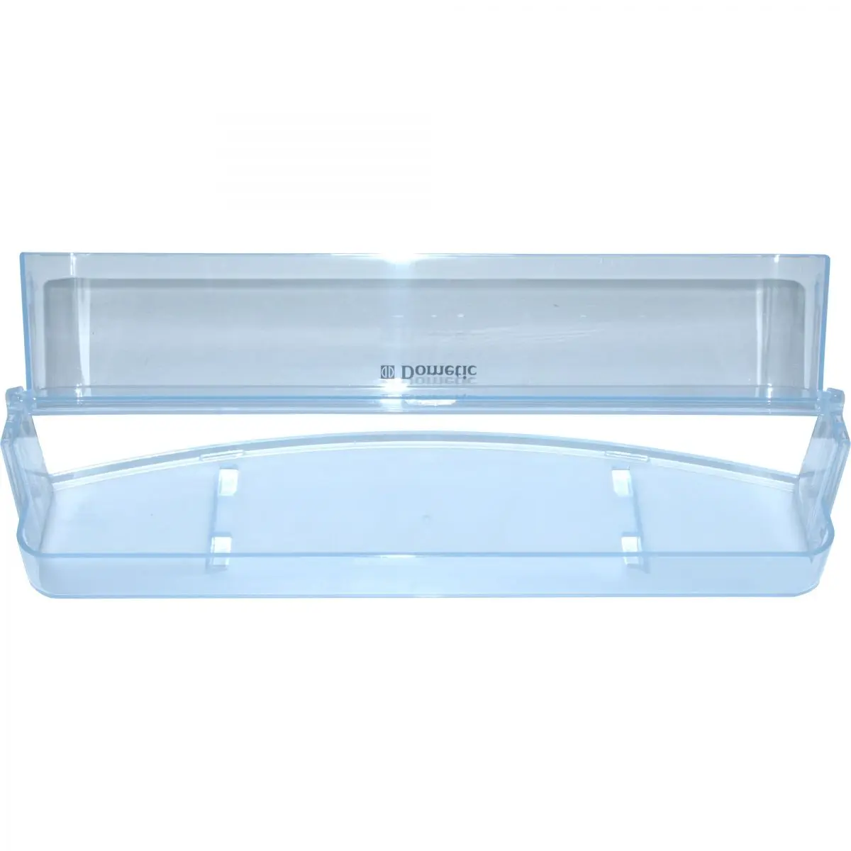 Polička transparentná modrá, š 37,5 x h 10,2 x v 6,7 cm pre chladničku Dometic RM 84XX, - RMS 84XX