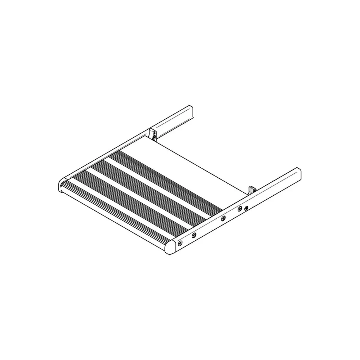 Placă de rulare completă Thule Slide-Out Step V14 12V 550