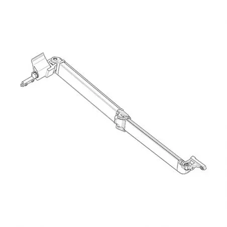 Braț articulat stânga pentru copertine Dometic PW 1500 cu extensie 2,75 m