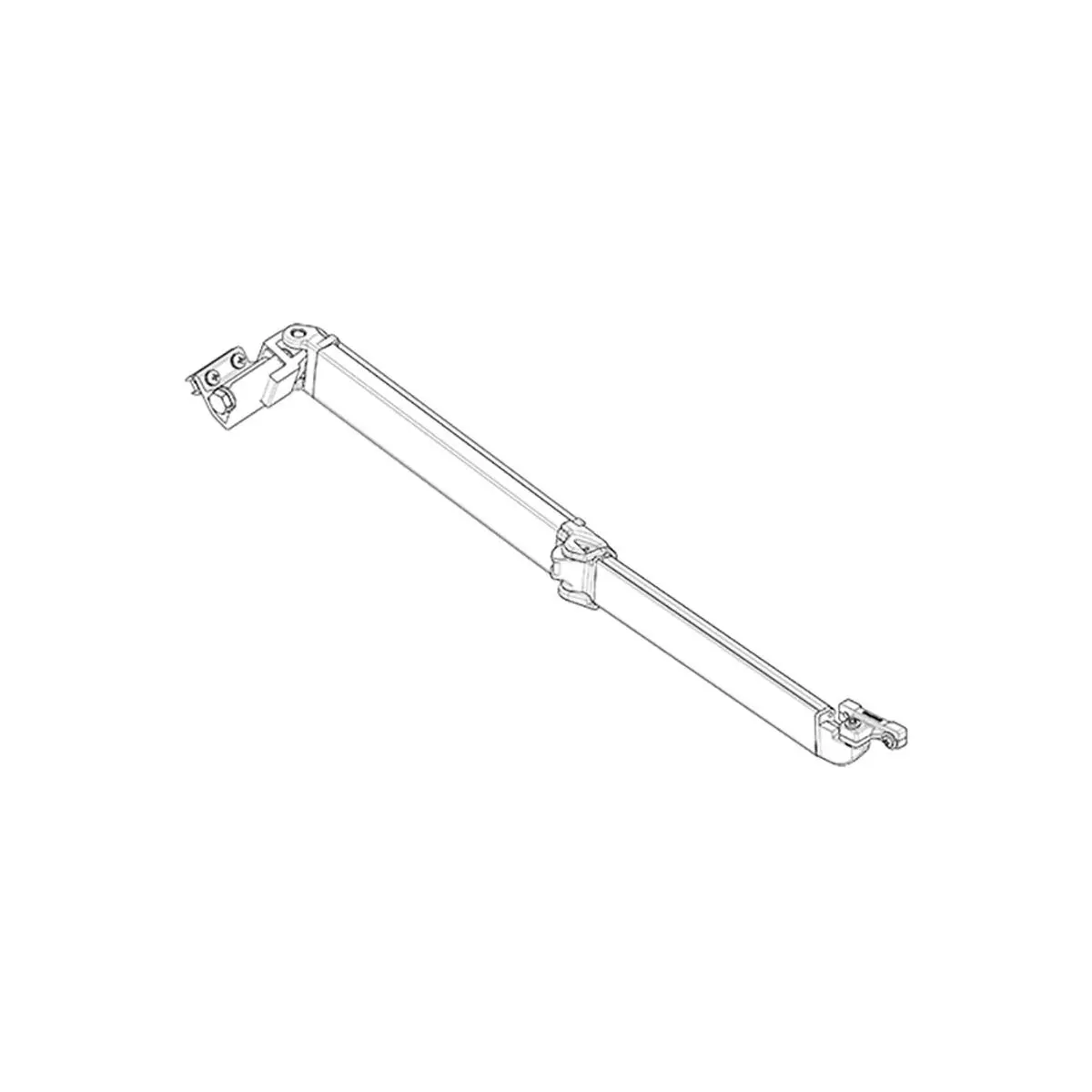 Braț articulat stânga pentru copertine Dometic PR 2500 cu lungimea de 4 - 5,5 m, extensie 2,5 m