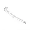 Braț articulat dreapta pentru copertine Dometic PR 2500 cu lungimea de 4 - 5,5 m, extensie 2,5 m