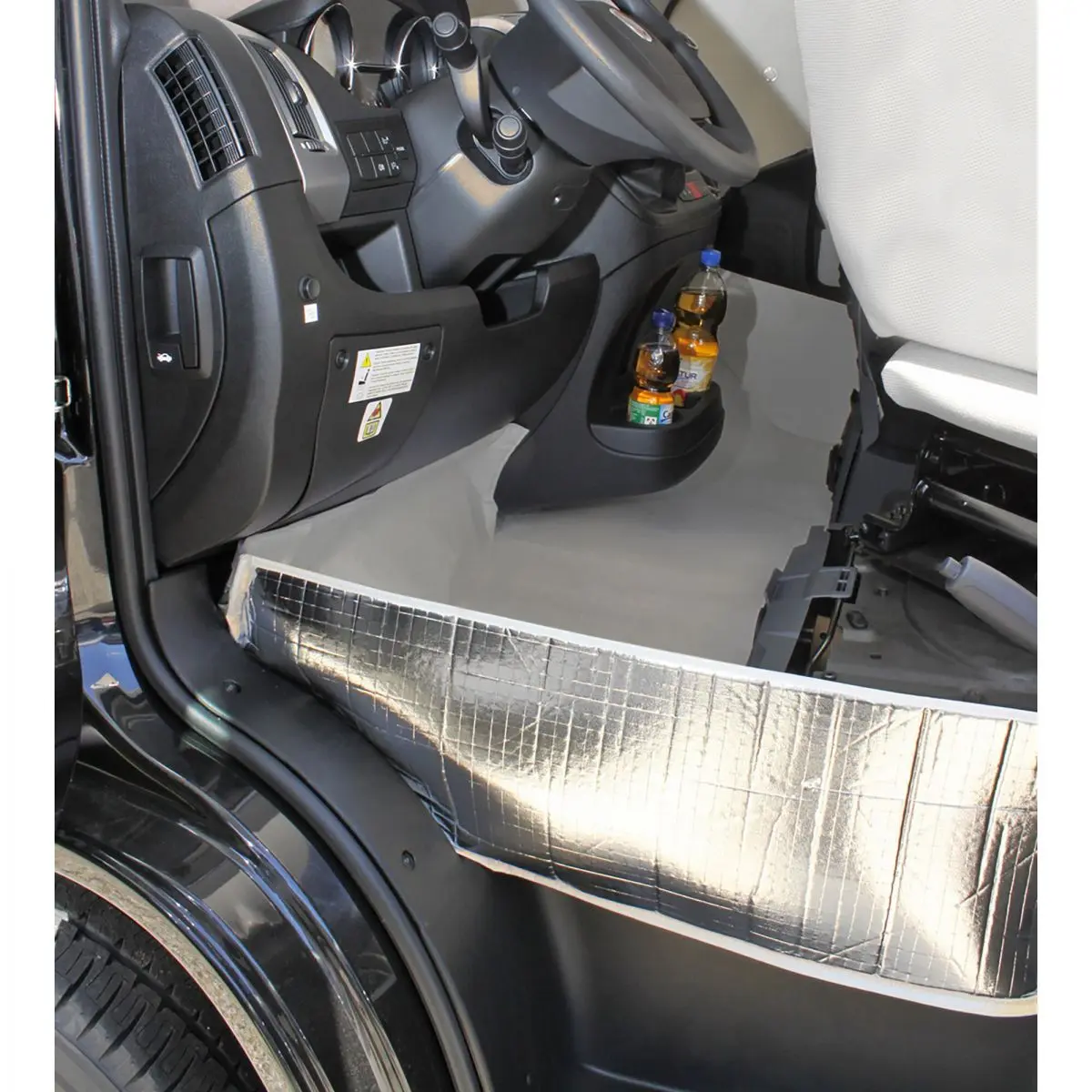 Furraumisolierung hellgrau in Wannenform fr Fiat Ducato ab Bj. 2014/05