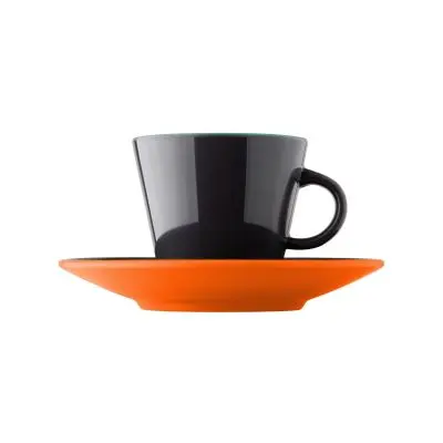 Set espresso - 4 bucati, portocaliu