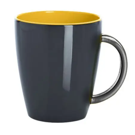 Cana cu maner - 350 ml, galbena