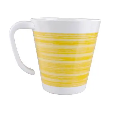Evőeszköz sorozat Family 4-Set Bistro - bögre 325 ml, sárga