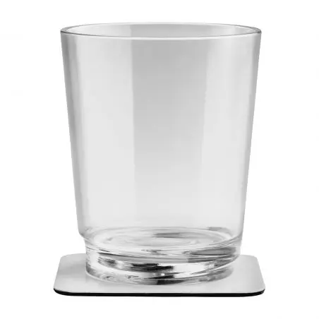 Cupă Magnet Silvy - set de 2, 250 ml, transparentă