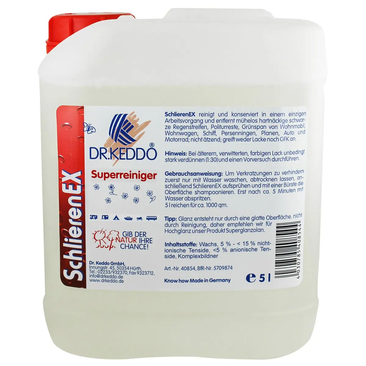 Super cleaner SchlierenEx - 5 litri