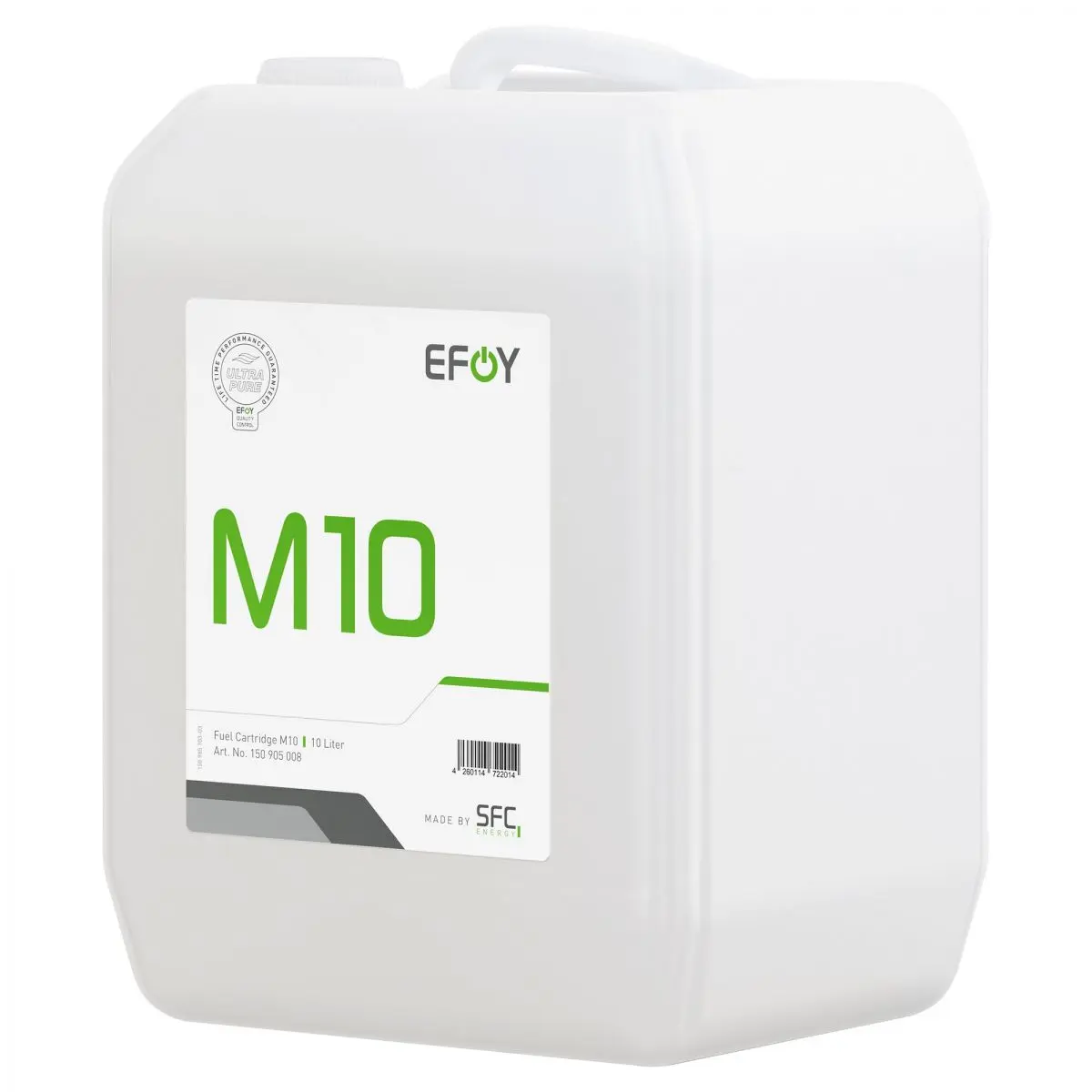 Palivová kazeta M10 pre palivové články EFOY, 10 litrov