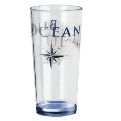 Evőeszköz sorozat Blue Ocean - ivópohár 400 ml, 2 db-os készlet