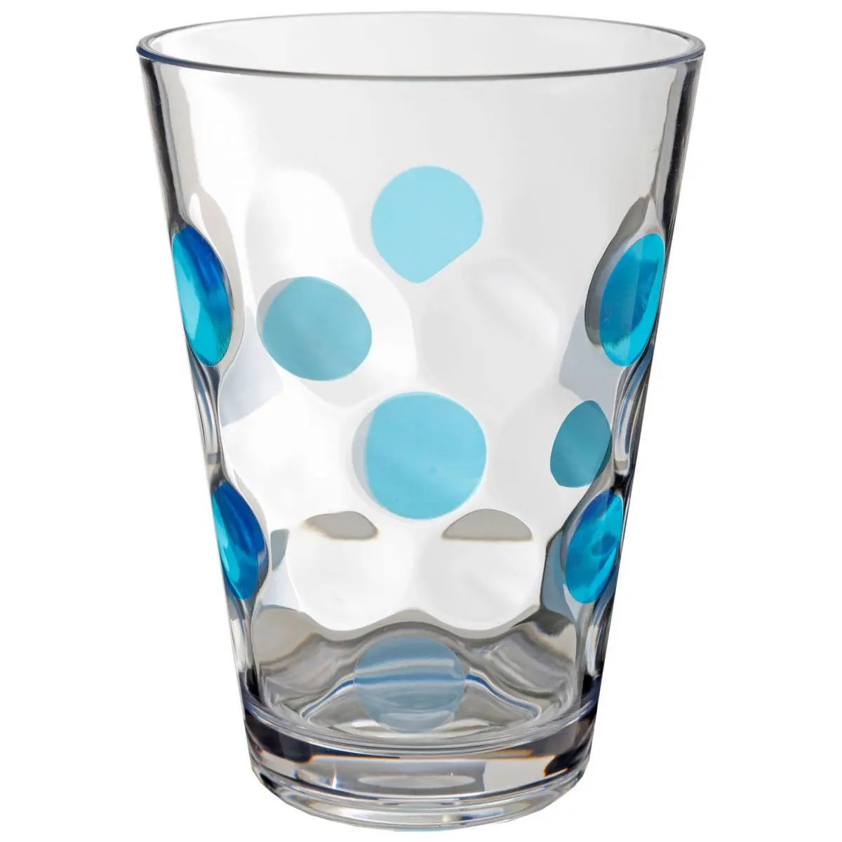 Set pahare Baloane - albastru, set de 2, 350 ml