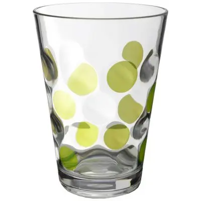 Set cești Baloane - verde, set de 2, 350 ml