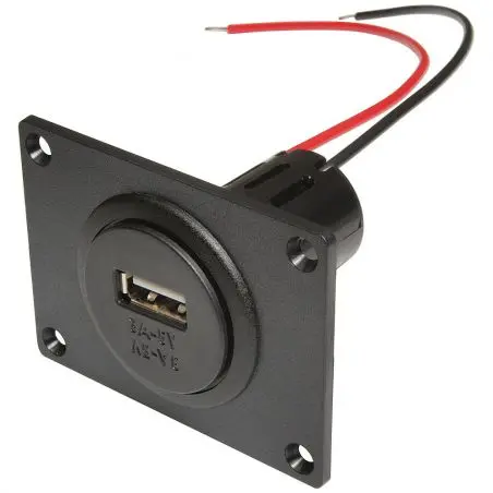 Priză încorporată - 1 port USB-A de 3000 mA