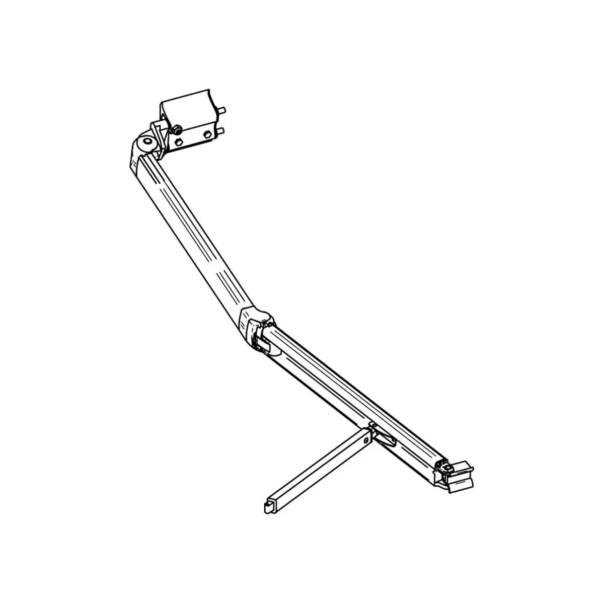 Gelenkarm 2,75 m rechts TO 8000