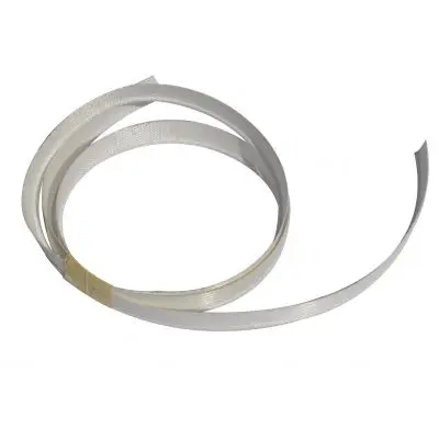 Teava textila - alba 5 mm, spirala 50 m