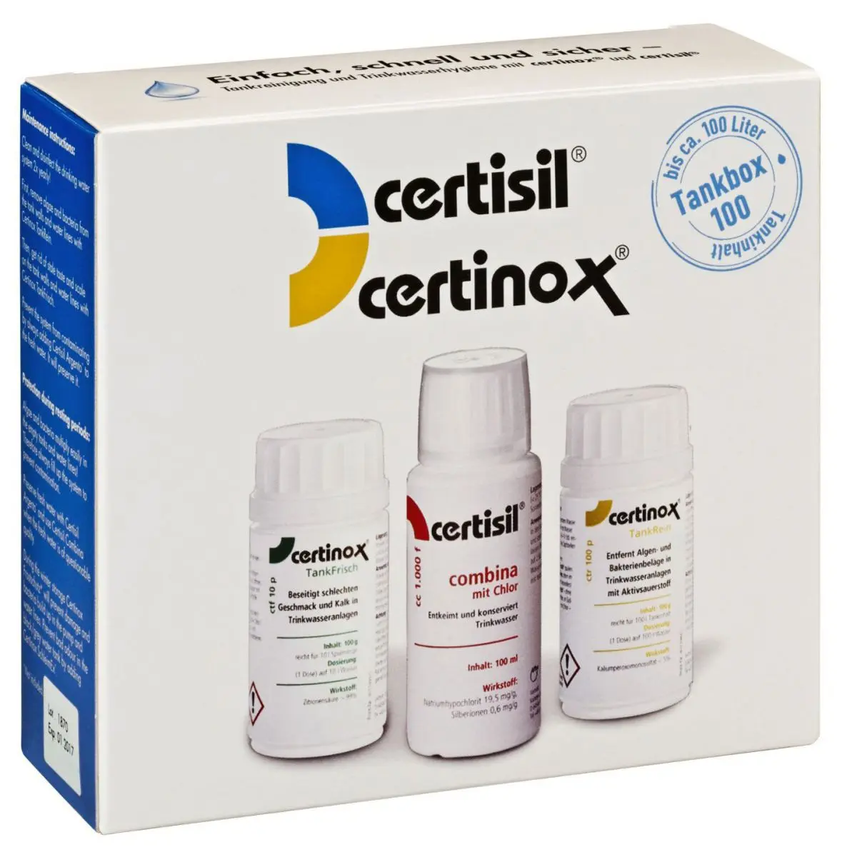 Certibox - 100 szett, komplett csomag