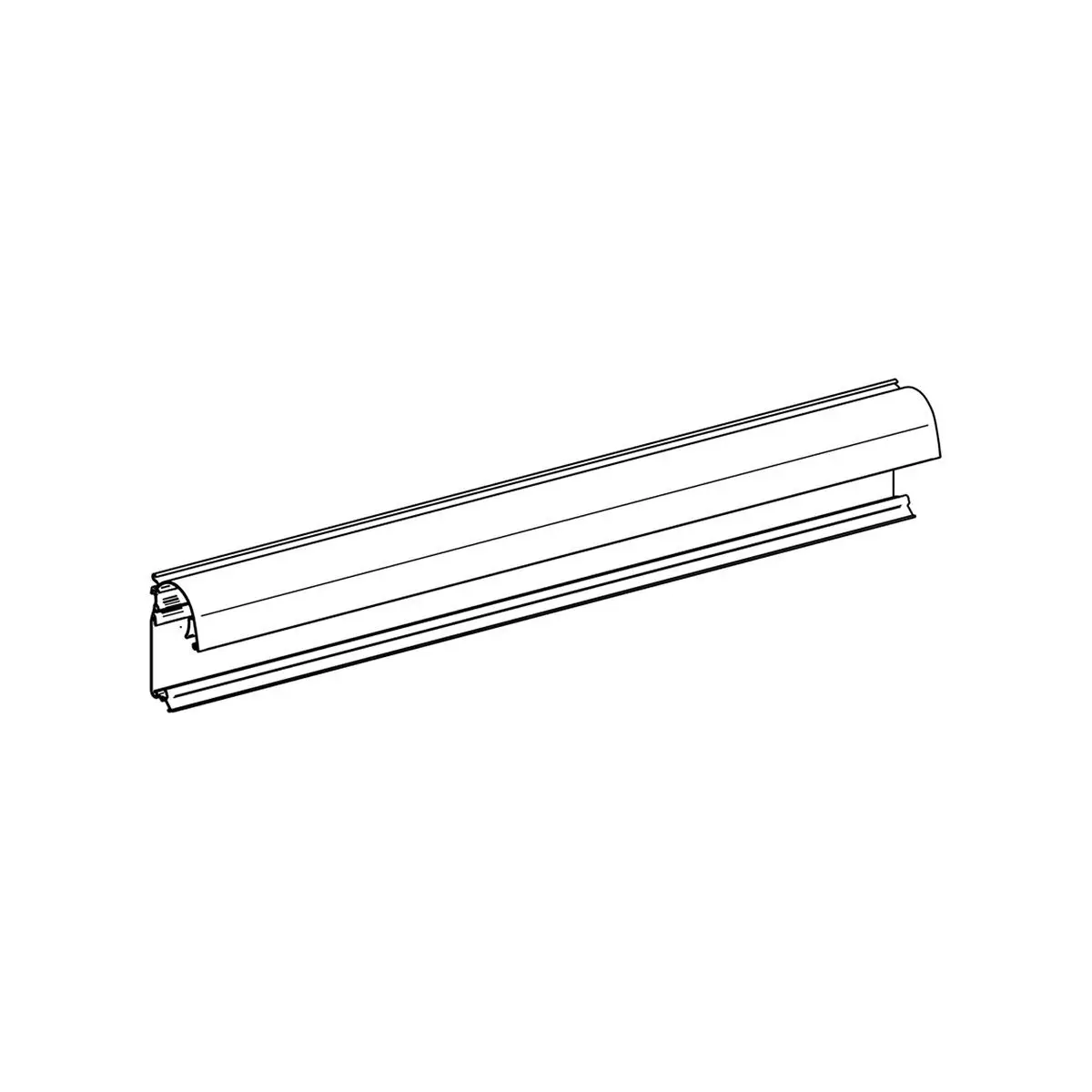 Gehuse 2,6 m TO 5200, eloxiert
