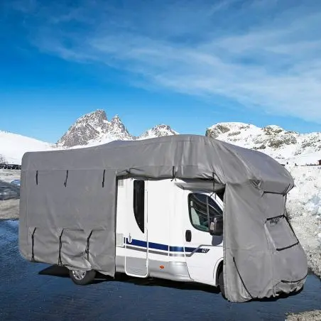 Prístrešok pre karavan 6M, 550-600 x 240 x 270 cm