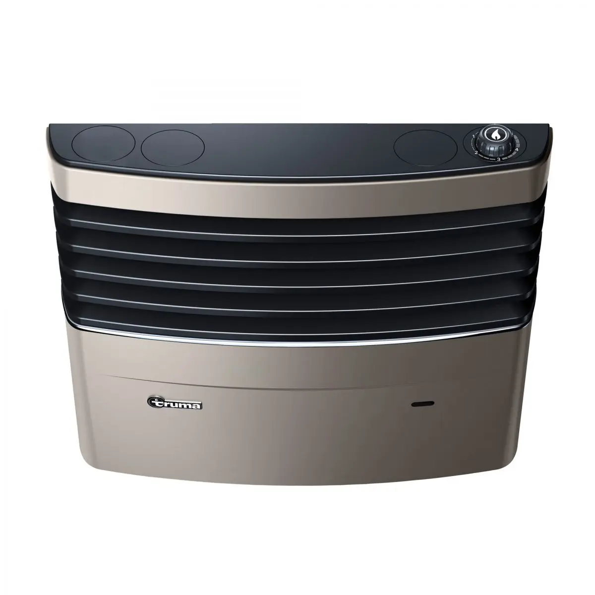 Capac frontal S 3004 - crom și iluminare, gri titan