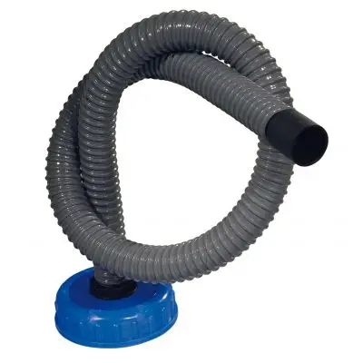 Uzáver - DIN 96 s odpadovou hadicou 100 cm