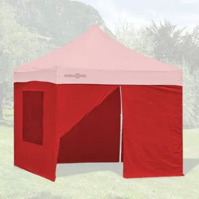 Oldalfal szett Zeb Classic - 300 cm, piros