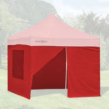 Oldalfal szett Zeb Classic - 300 cm, piros