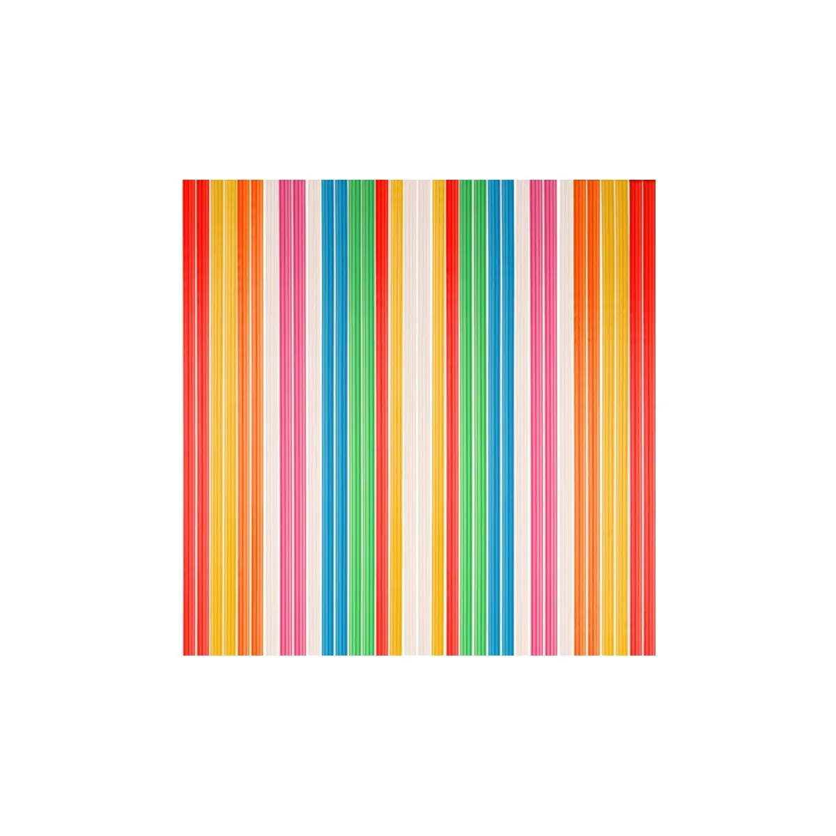 Szalagfüggöny - 90 x 200 cm, színes