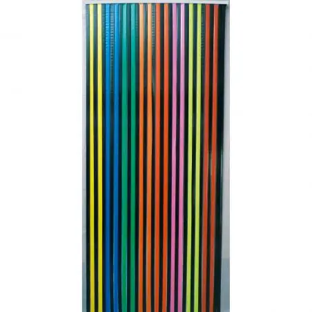 Perdeaua curea - 90 x 200 cm, alb-negru