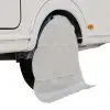 Ochranné kryty kolies pre obytné vozidlá s pneumatikami veľkosti 15"