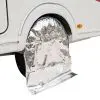 Husa de roata reflectorizanta solara pentru autocaravane cu 15 anvelope