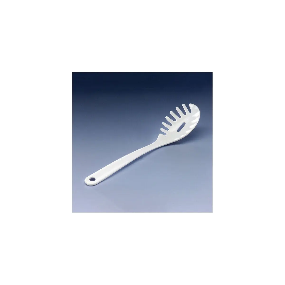 Konyhai segédeszköz - spagetti kanál 310 mm, fehér