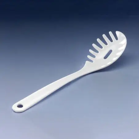 Kuchynský pomocník - lyžica na špagety 310 mm, biela