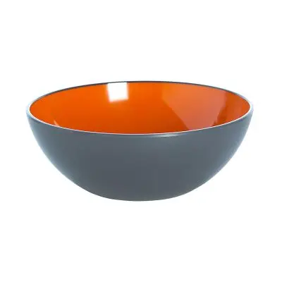 Bol cu cereale - 15 cm, portocaliu