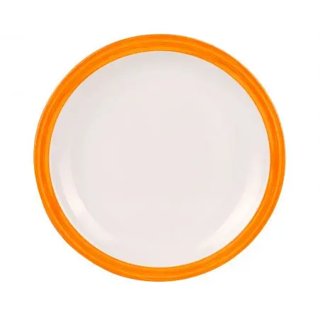 Evőeszköz sorozat Family 4-Set Bistro - lapos tányérok, narancssárga