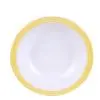 Evőeszköz sorozat Family 4-Set Bistro - leveses tányér, sárga