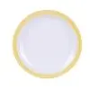 Séria riadu Family 4-Set Bistro - plochý tanier, žltý