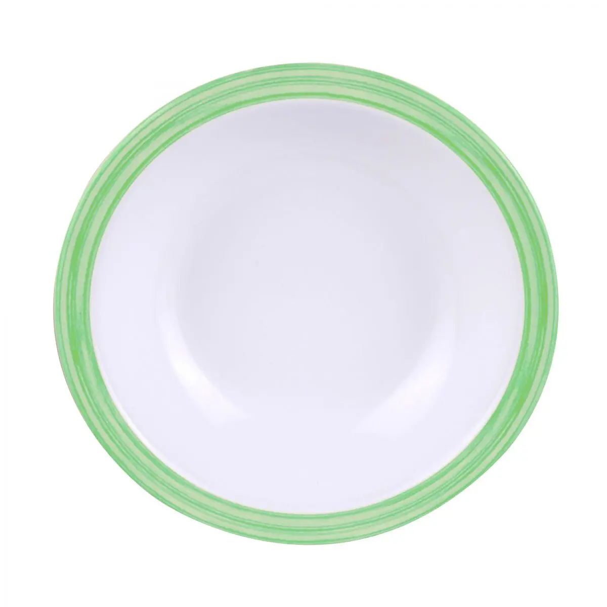 Séria riadu Family 4-set Bistro - polievkový tanier, zelený