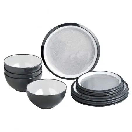 Seria de vesela Granyte - set de vesela de 12 buc.