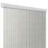 Ajtófüggöny Band Lux - 100 x 220 cm, fehér/ezüst